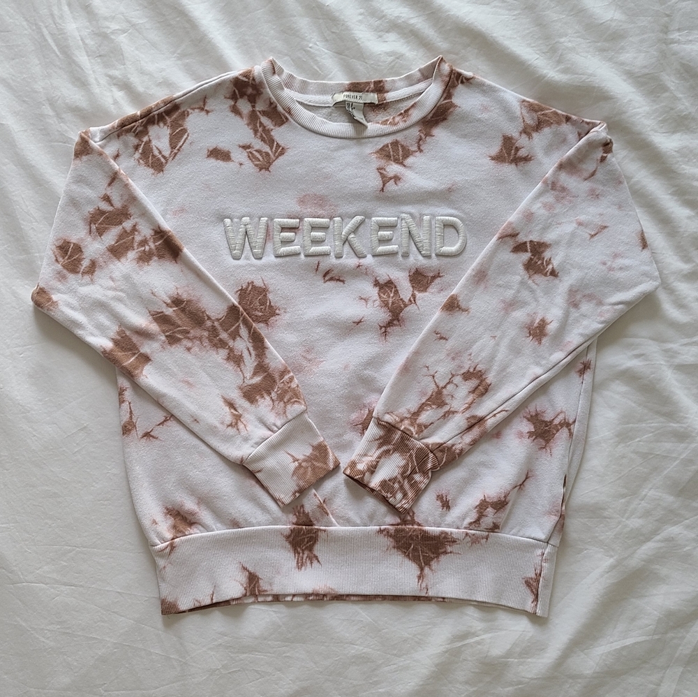 Tie die sweatshirt